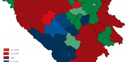 Босни шашин газрын зураг