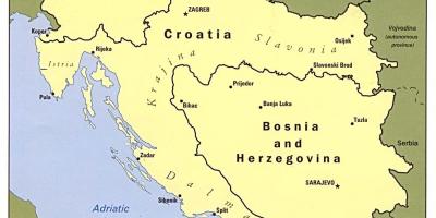 Зураг Босни-Герцеговин болон эргэн тойрны улс орнууд